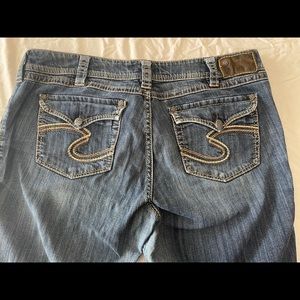 Woman’s Silver Tab Jeans